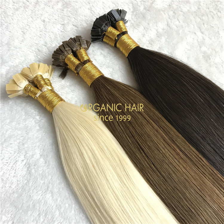 Human hair keratin bonds hair extensions and reviews X120